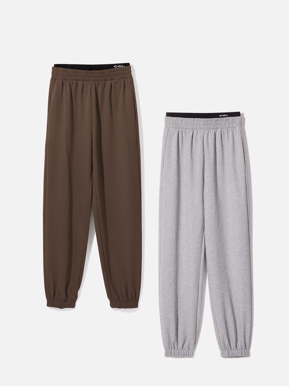 Double Waistband Sweatpants 2Pcs Set sold by ogl move product image thumbnail 3