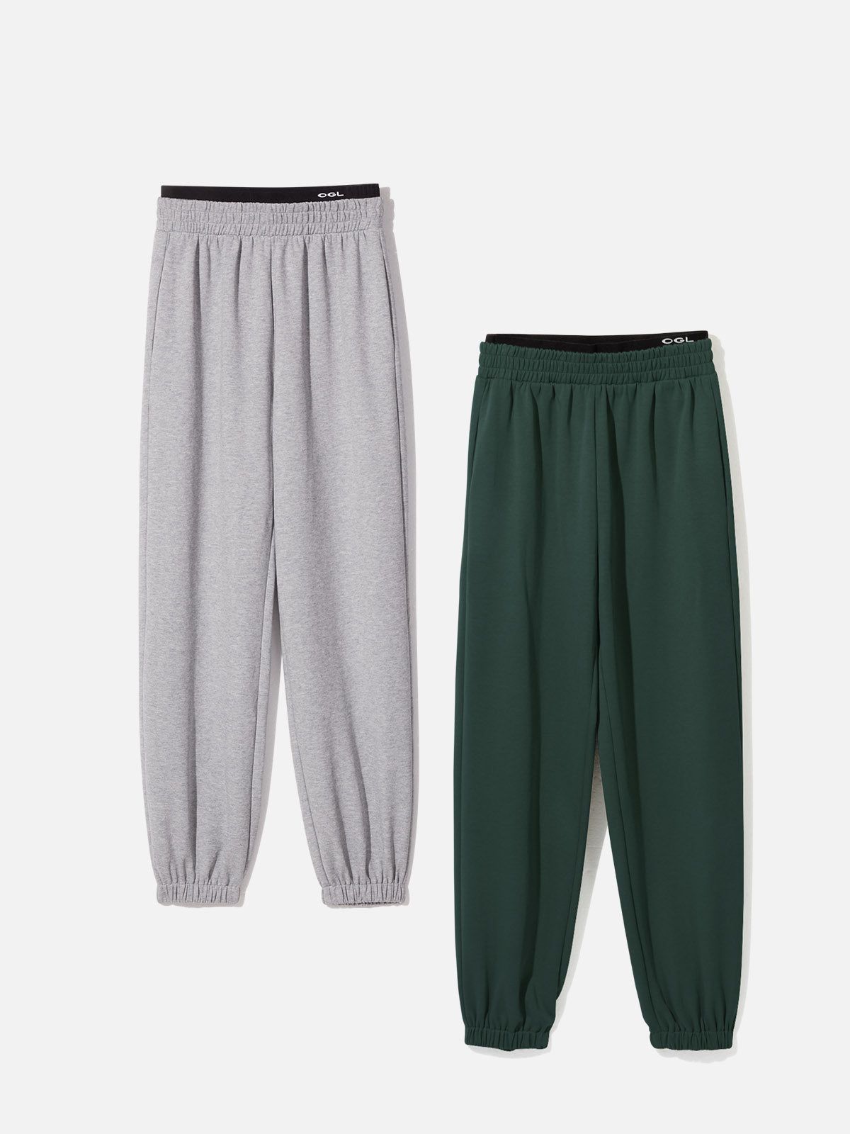 Double Waistband Sweatpants 2Pcs Set sold by ogl move product image thumbnail 2