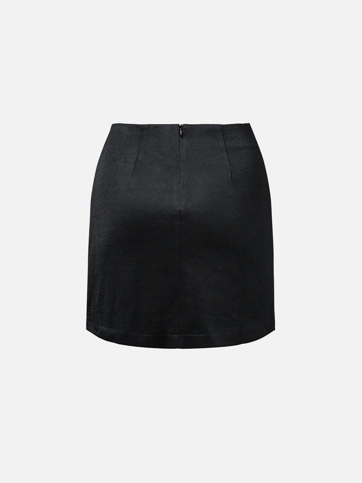 Glitter High-Waist A-Line Mini Skirt sold by ogl move product image thumbnail 6