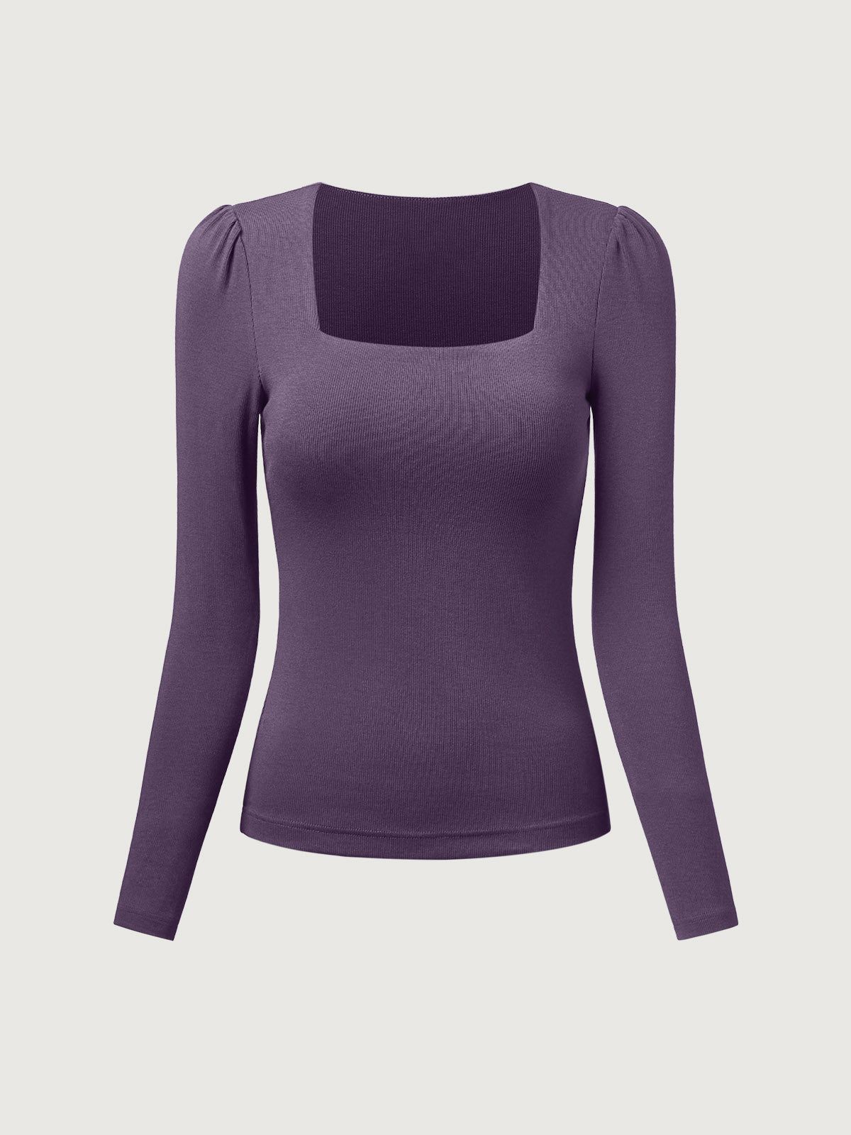 Eco-Mousse® Squareneck Puff Sleeve Tuckable Brami Top sold by ogl move product image thumbnail 9