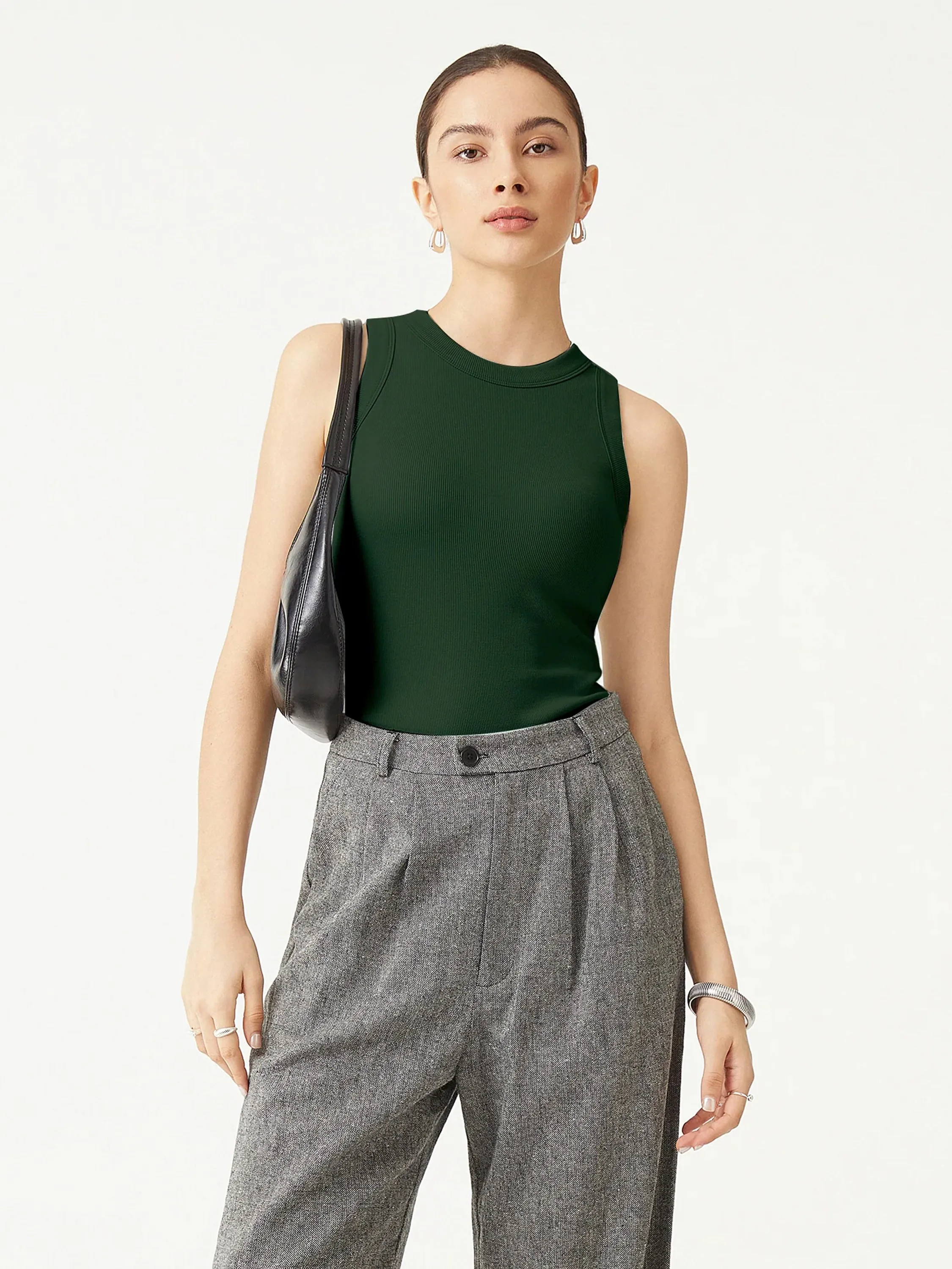 Casual Round Neck Brami Tank sold by ogl move product image thumbnail 5