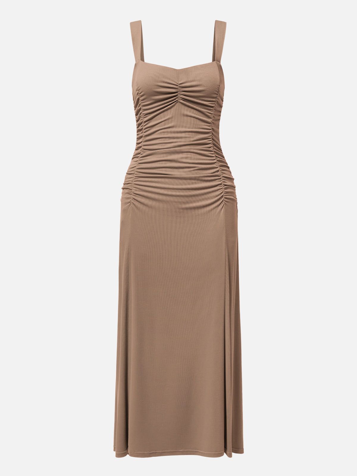 Eco-SkinKiss® Goddess Ruched Midi Tank Dress sold by ogl move