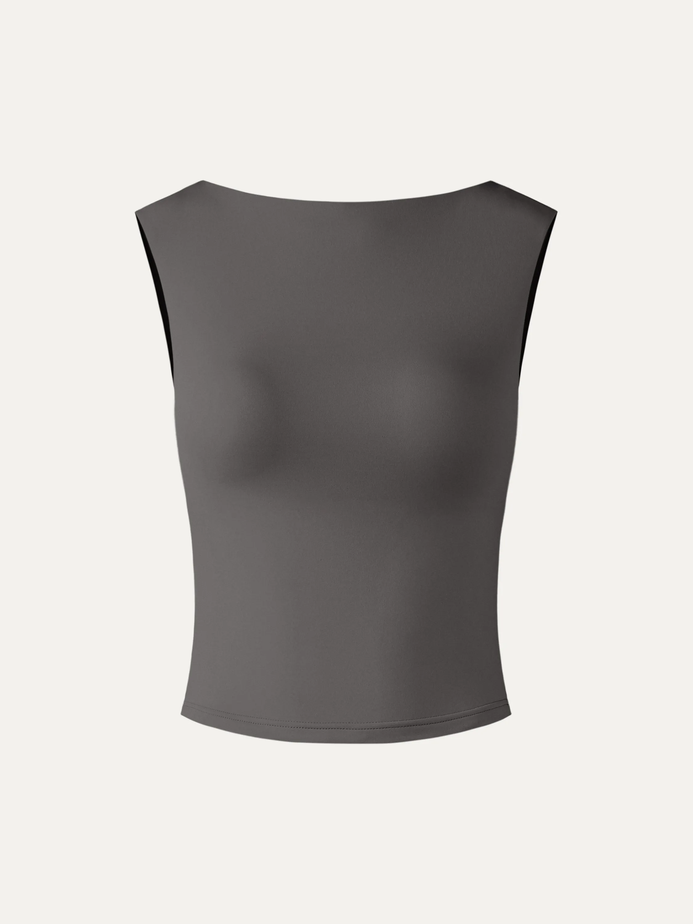 Cotton Jersey Open Back Brami Tank sold by ogl move product image thumbnail 2