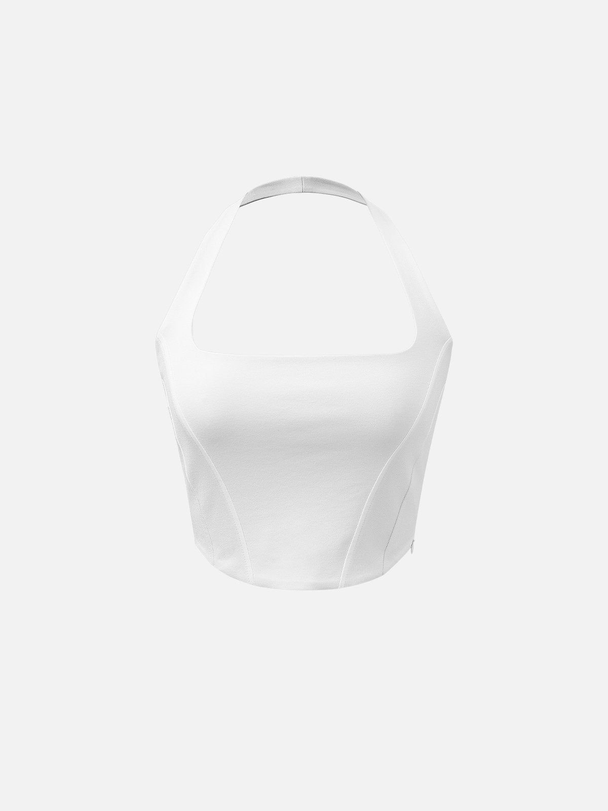 Halter-Neck Corset Tank Top sold by ogl move product image thumbnail 2