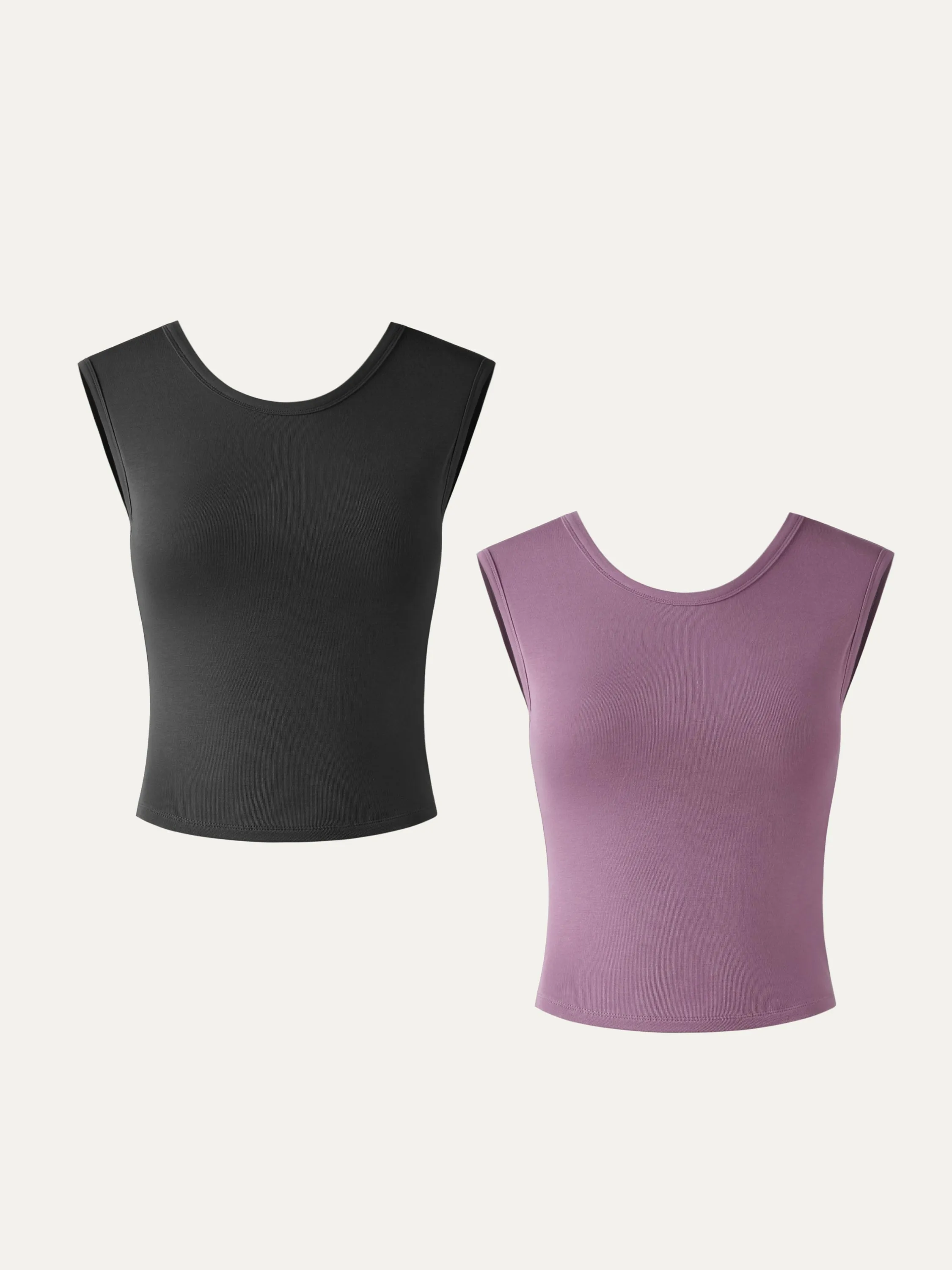 Eco-SkinKiss® Low-Back Brami Tank 2Pcs Set sold by ogl move