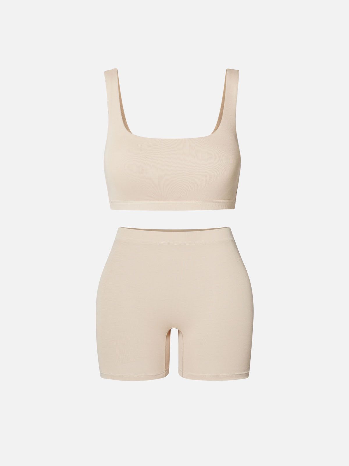 Eco-SkinKiss® Foundation Padded Bralette & Boyshort-2Pcs Set sold by ogl move product image thumbnail 3