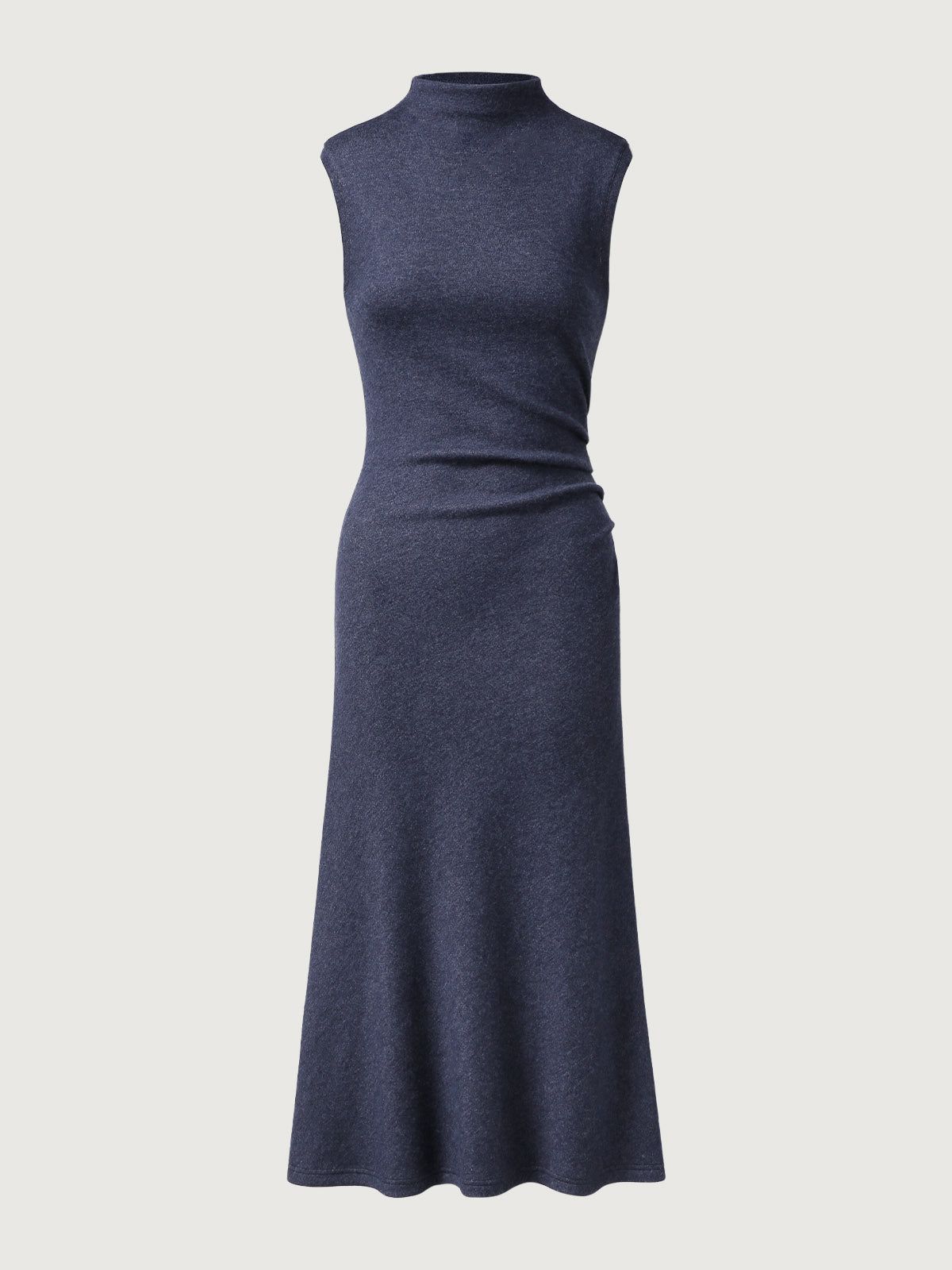 Cashsoft Mockneck Sleeveless Midi Dress sold by ogl move product image thumbnail 2