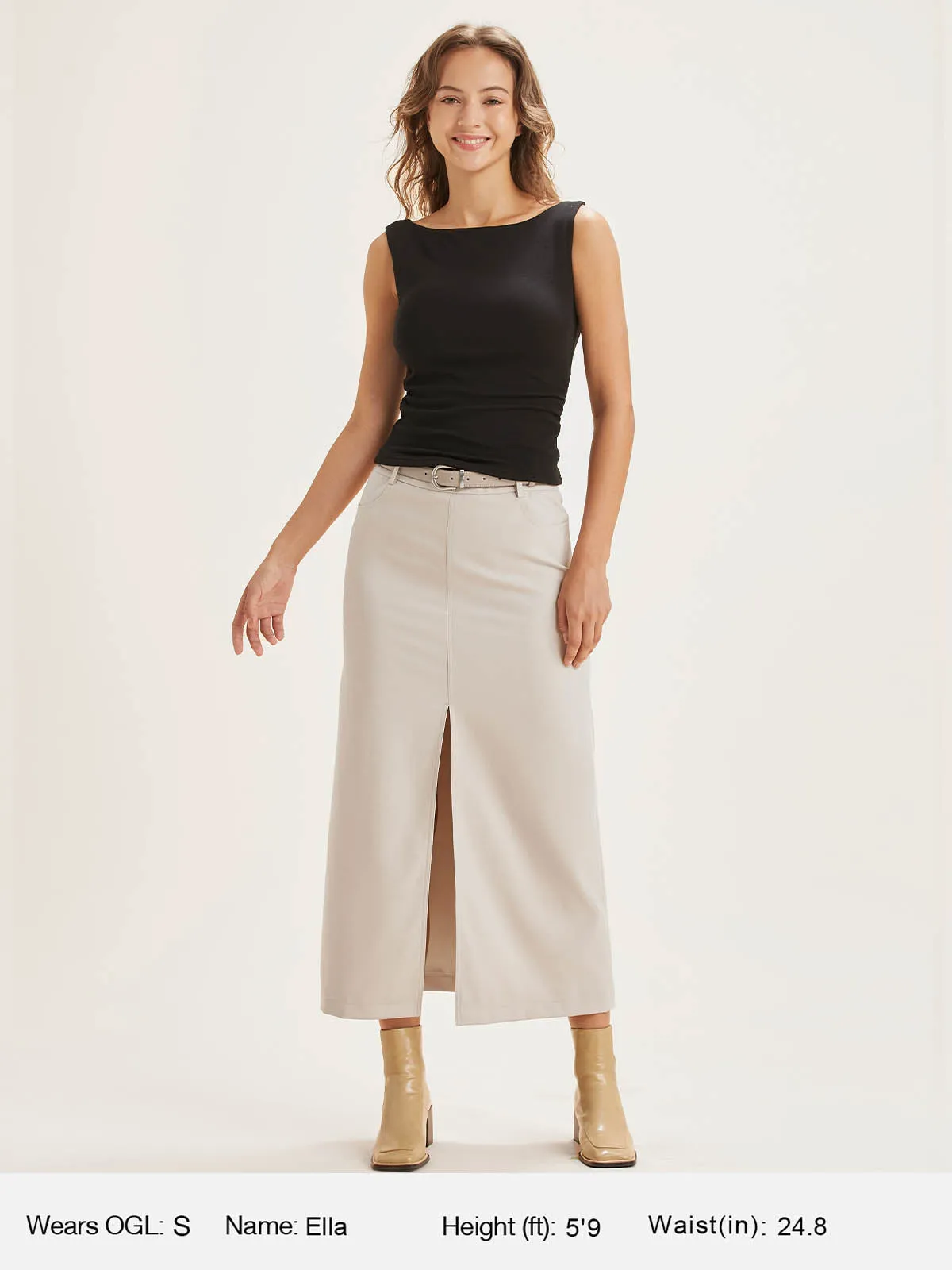 2Pcs Set Ruched Sides Boatneck Brami Top sold by ogl move product image thumbnail 2