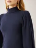 Turtleneck Puff Sleeve Top sold by ogl move