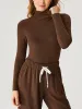 Hip-Length Mockneck Top-Brushed Inside sold by ogl move