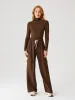 Hip-Length Mockneck Top-Brushed Inside sold by ogl move