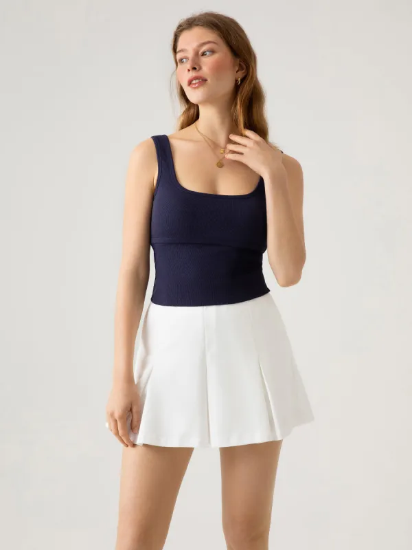 Square Neck Layering Brami Tank sold by ogl move