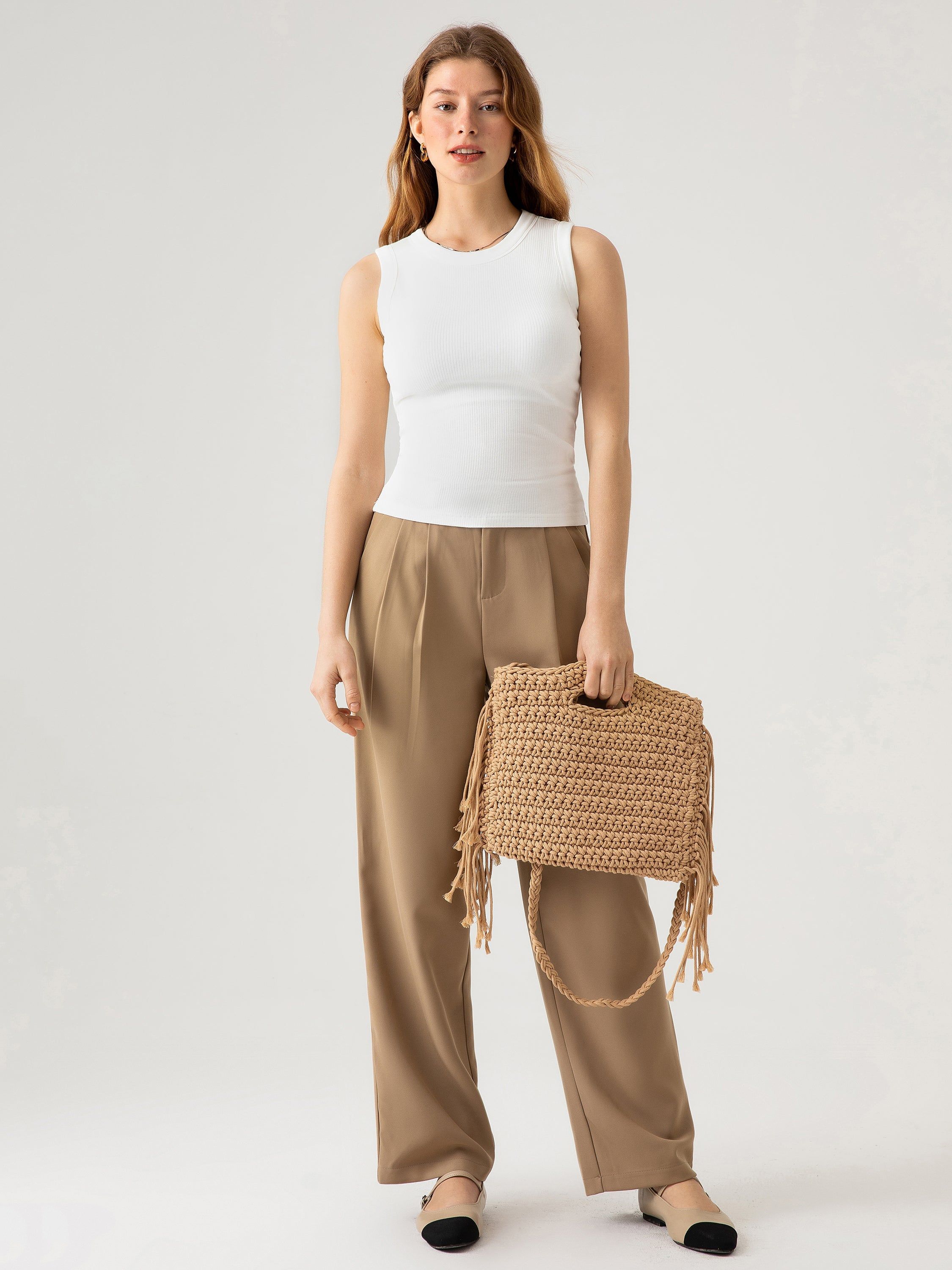 Plantive™ Wide Shoulder Brami Tank sold by ogl move product image thumbnail 5