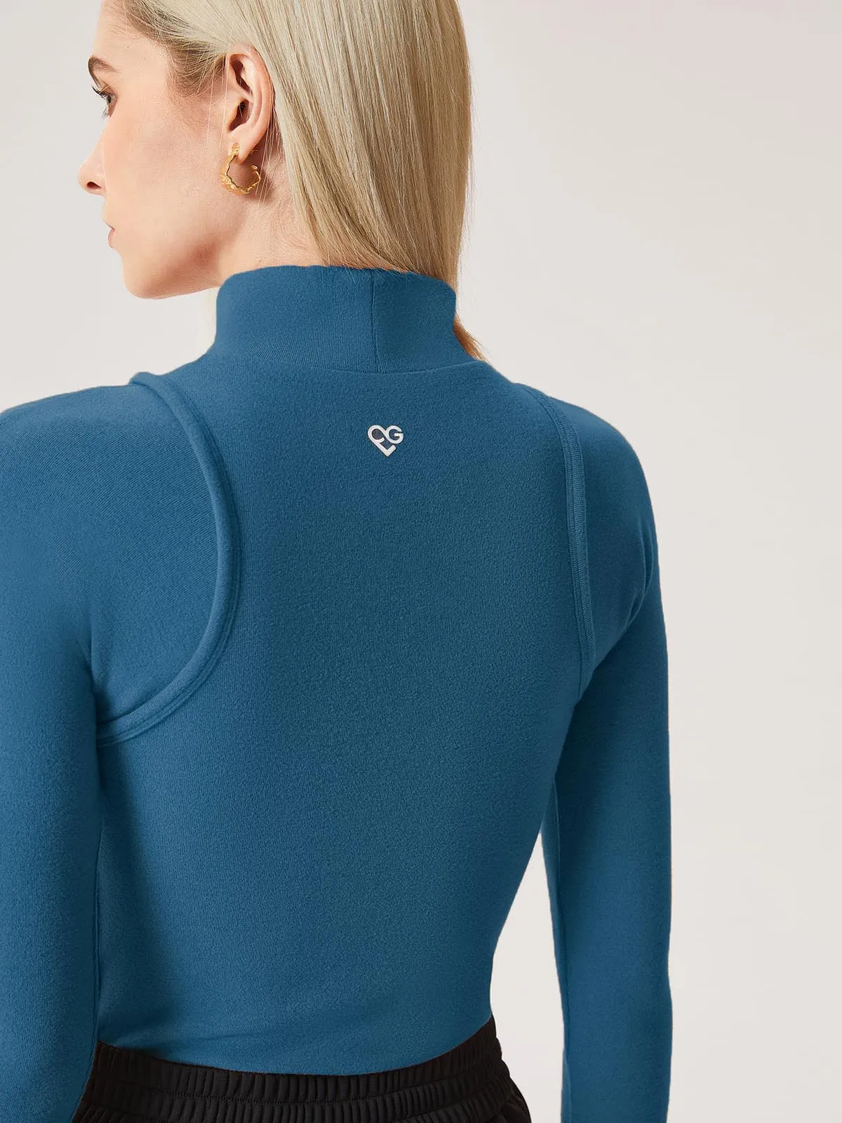 Sporty Mockneck Top sold by ogl move product image thumbnail 4