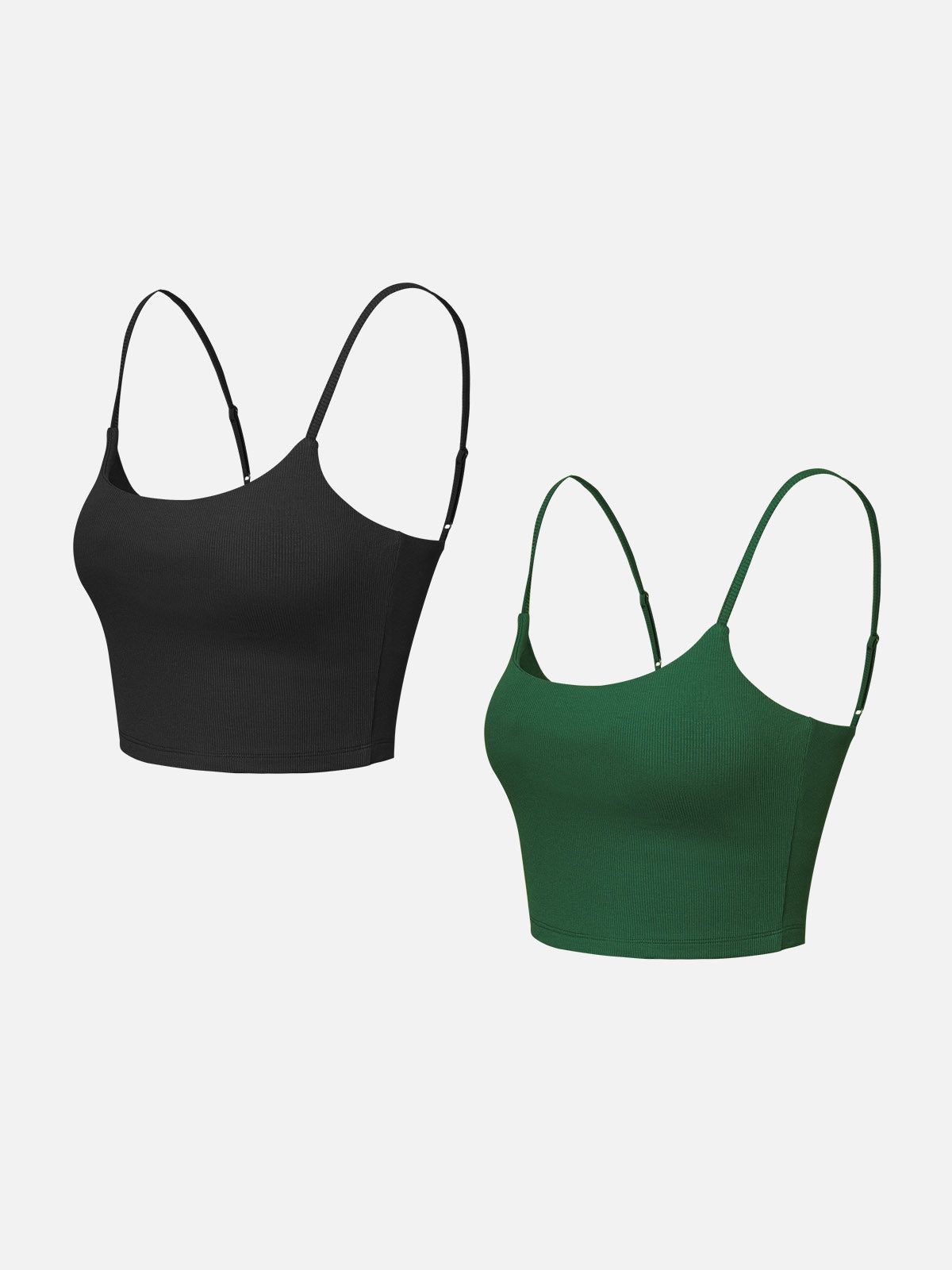 Adjustable Straps U-Neck Bra Top-2Pcs Set sold by ogl move product image thumbnail 2