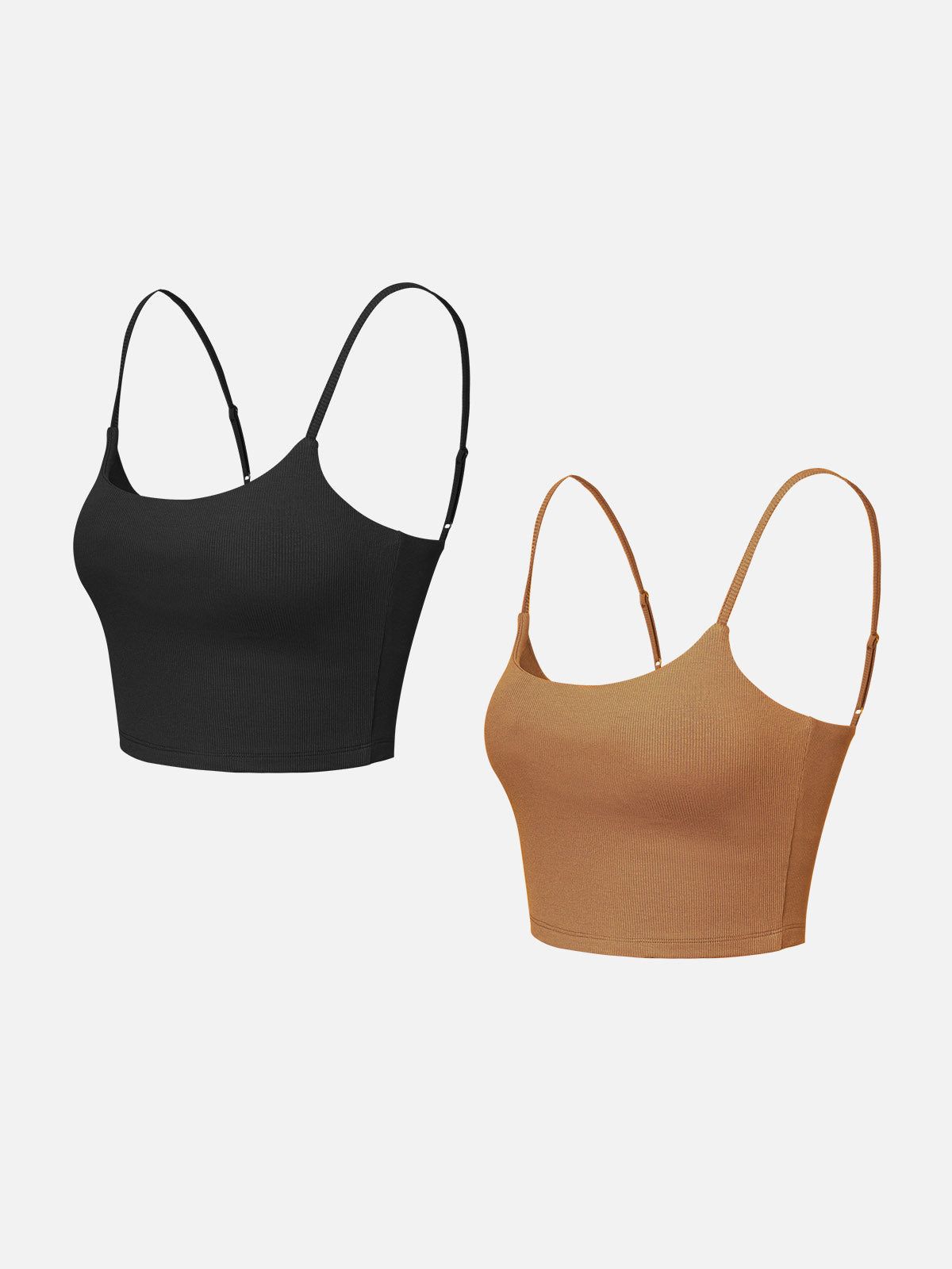 Adjustable Straps U-Neck Bra Top-2Pcs Set sold by ogl move