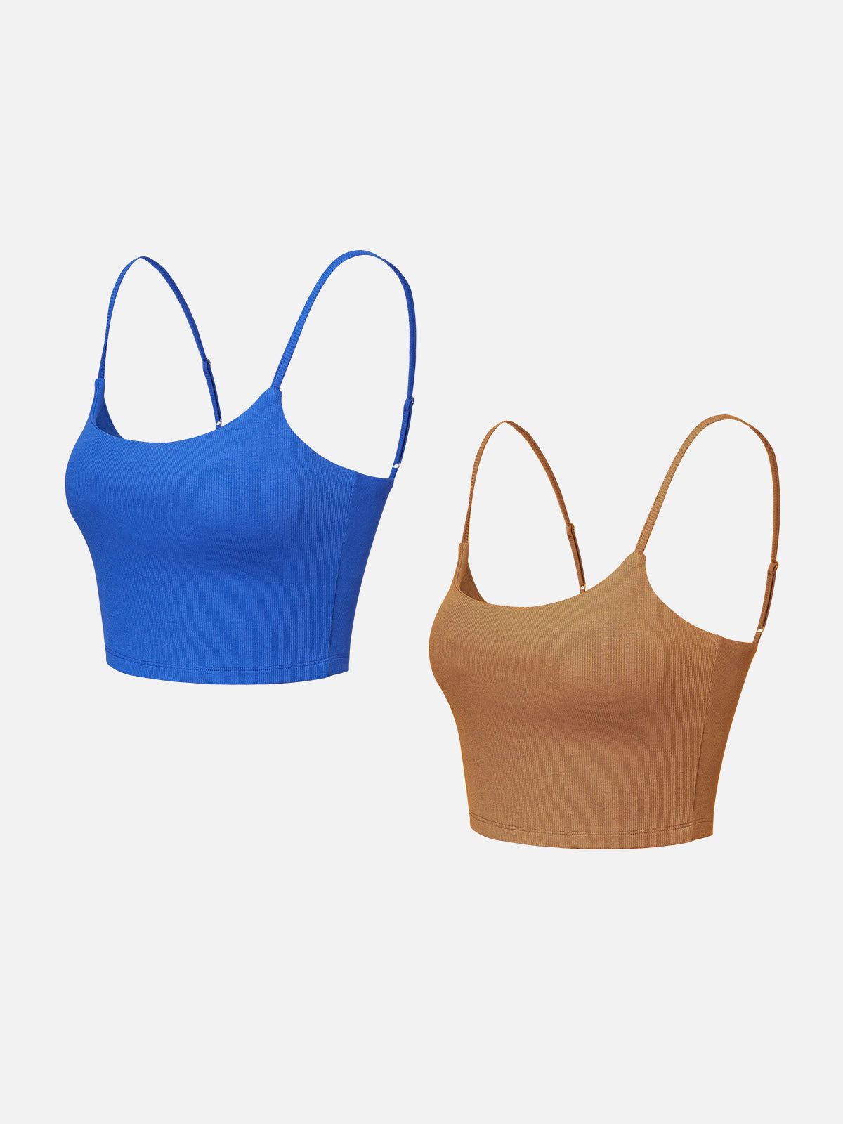 Adjustable Straps U-Neck Bra Top-2Pcs Set sold by ogl move product image thumbnail 6