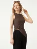 Pointelle Lace Rib Charm Tank sold by ogl move
