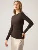 Eco-Mousse® Boatneck Tucks Brami Top sold by ogl move