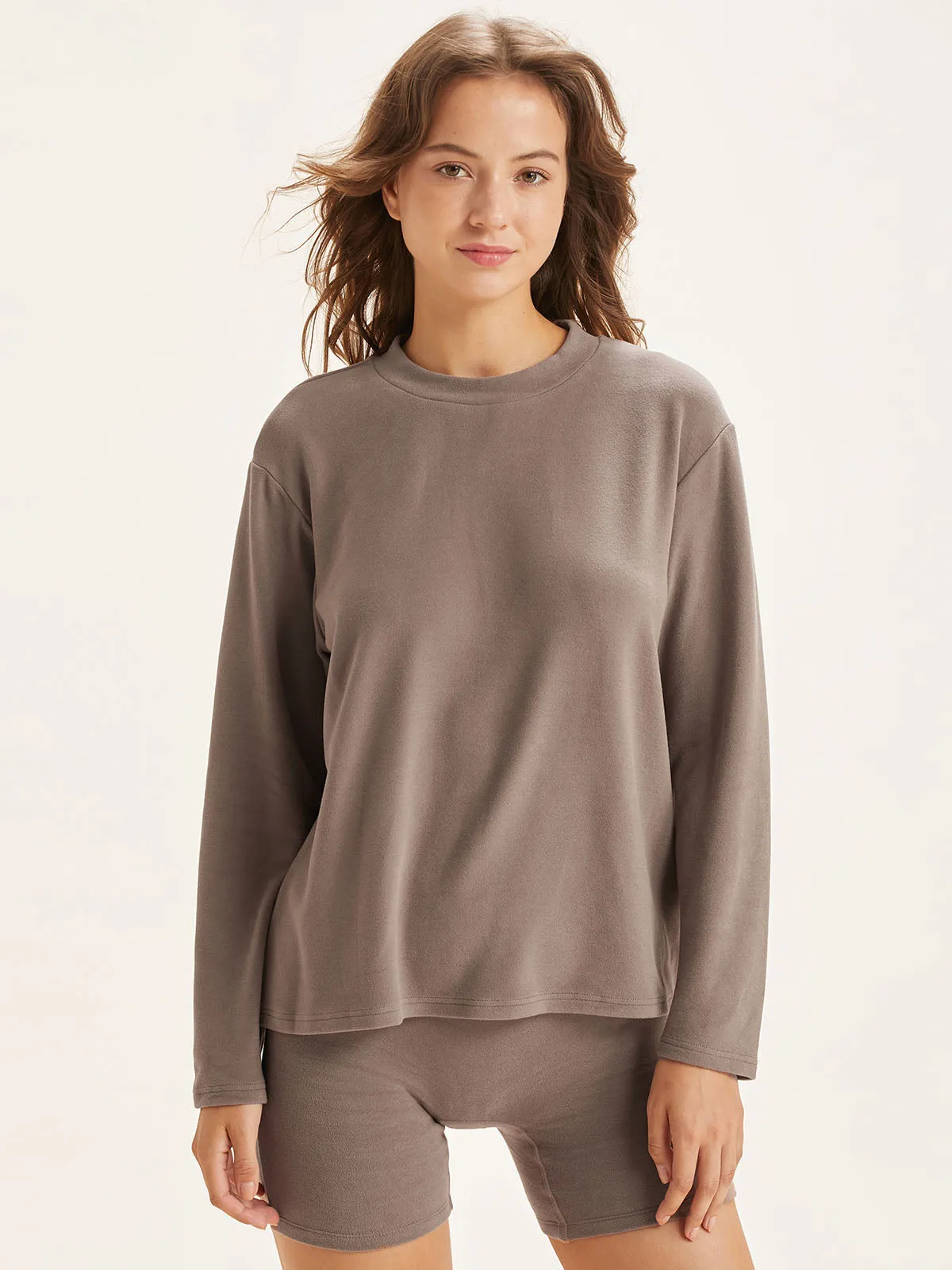 Anti-Bacteria Crew Neck Long Sleeve T-Shirt sold by ogl move product image thumbnail 3