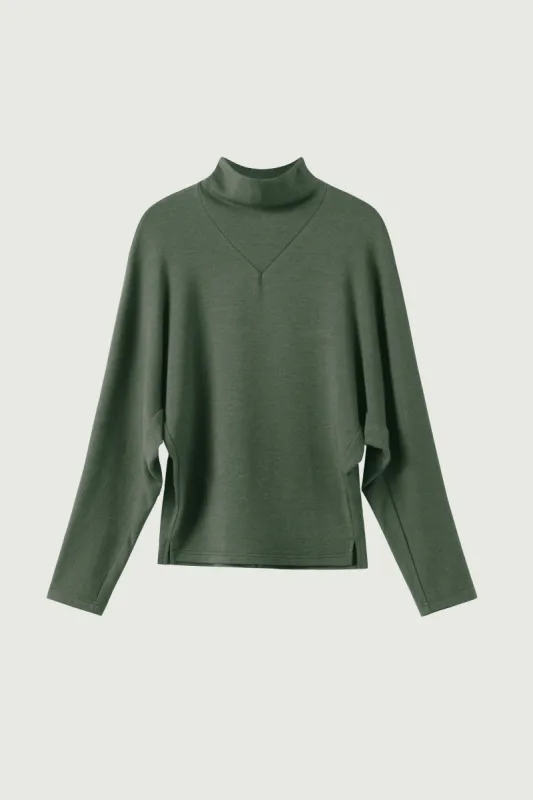 Turtleneck Dolman Top sold by ogl move