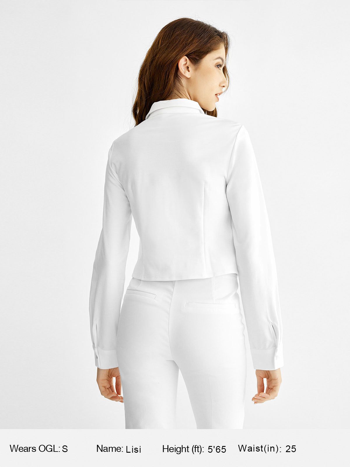 Tencel Stretchy Corset Shirt Top sold by ogl move product image thumbnail 3
