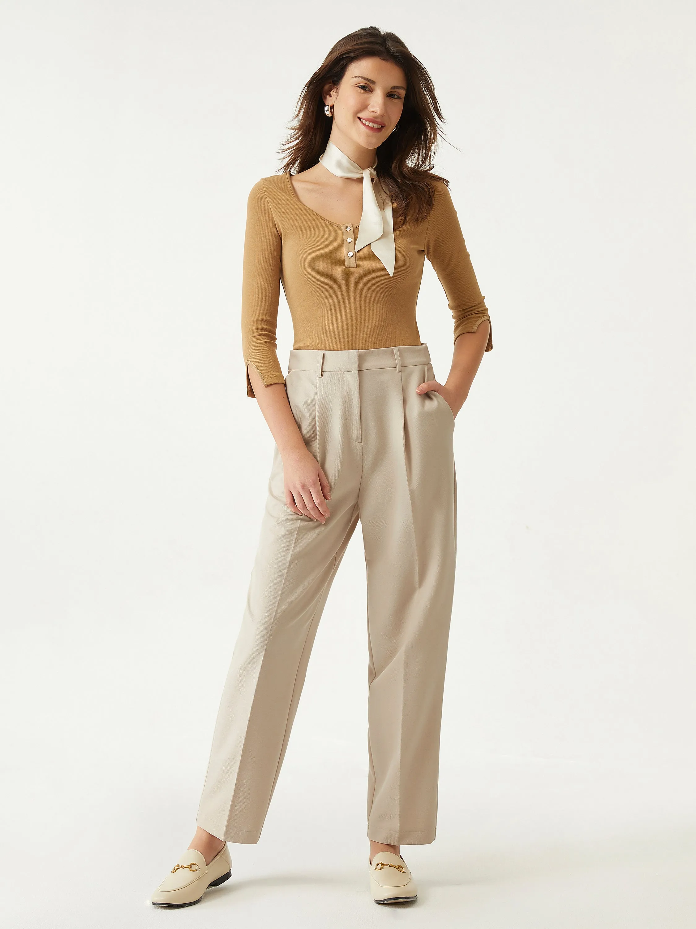 Versatile Cropped Tapered Pant sold by ogl move