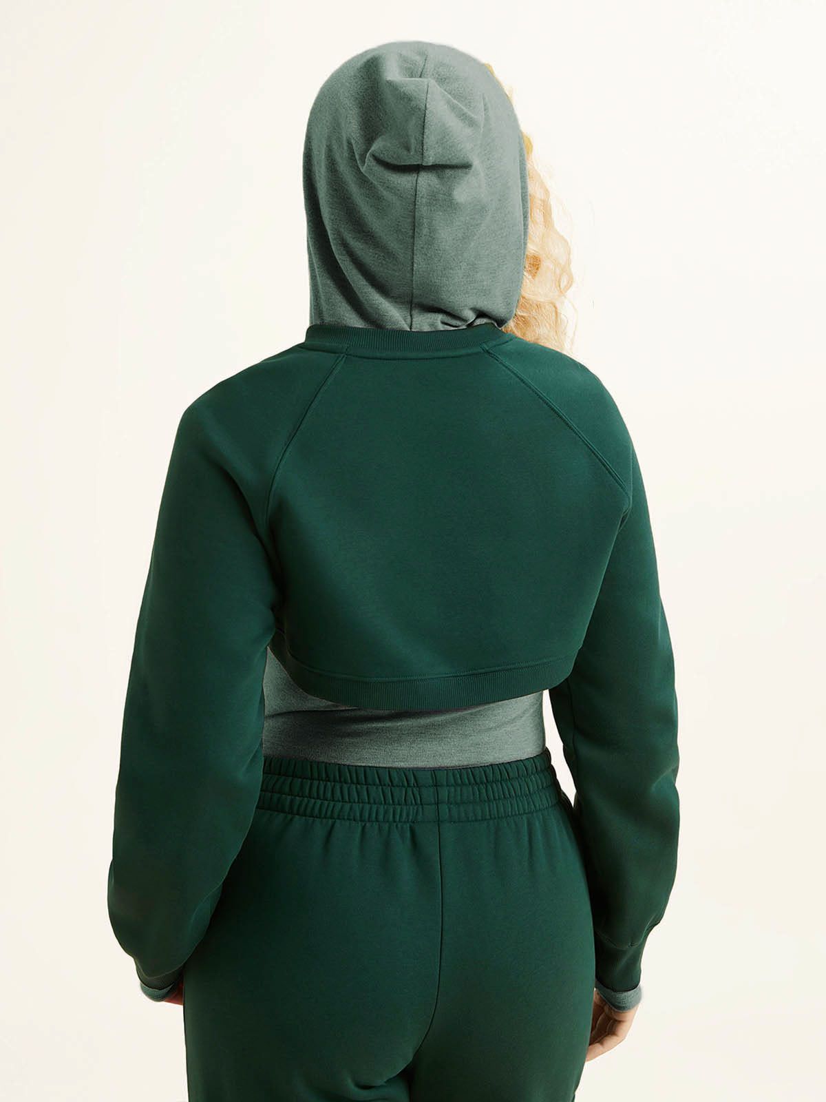 Polar Fleece Raglan Sleeve Crew Neck Sweatshirt Shrug sold by ogl move product image thumbnail 6