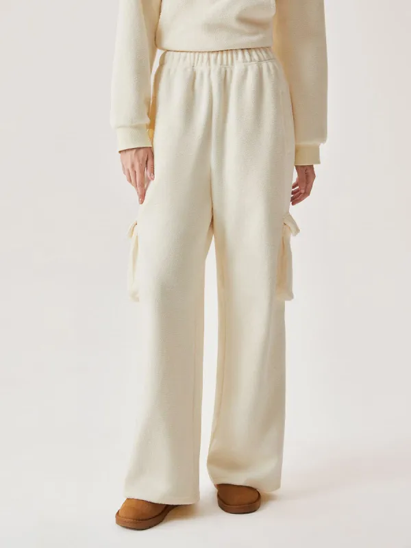 Polar Fleece Wide Leg Cargo sold by ogl move
