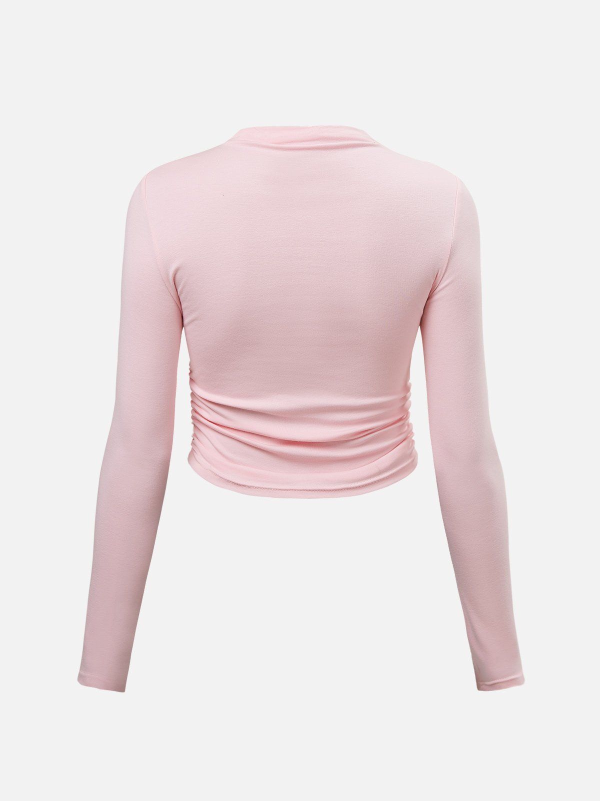 Plantive™ Side-Ruched Mock Neck Top sold by ogl move product image thumbnail 11
