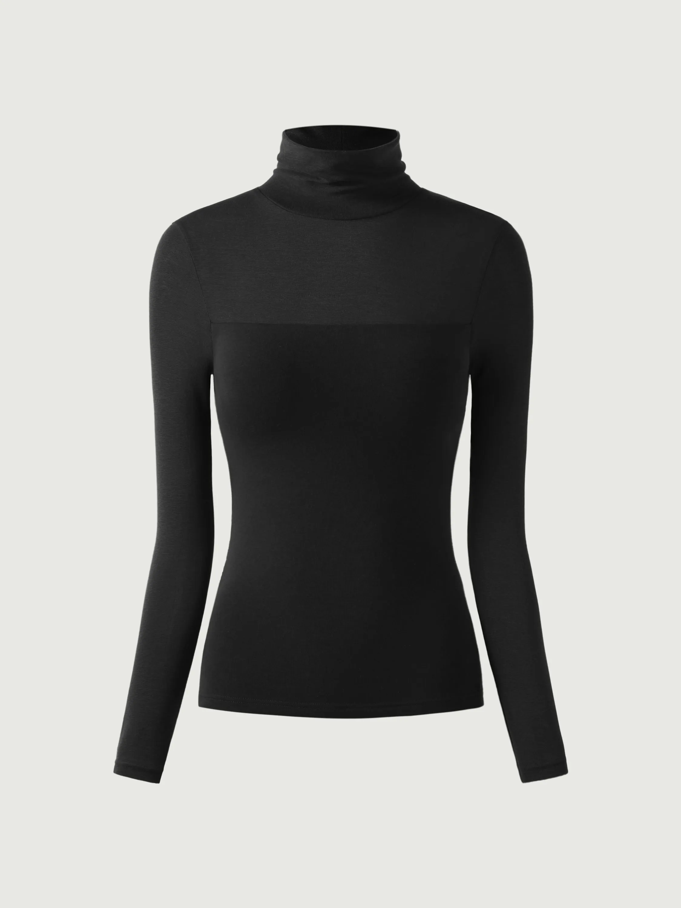 Wool Semi-Sheer Turtleneck Brami Top sold by ogl move product image thumbnail 5
