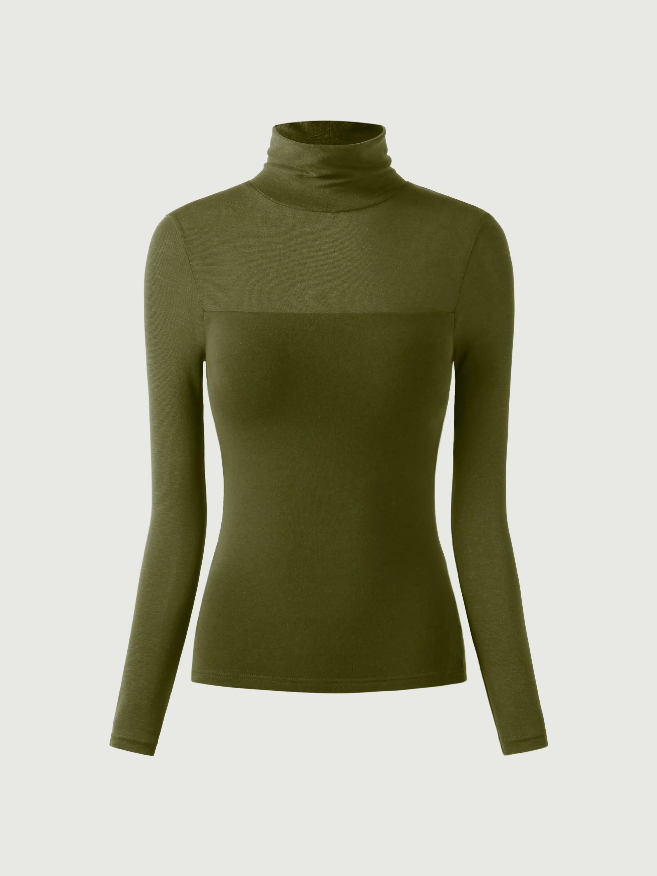 Wool Semi-Sheer Turtleneck Brami Top sold by ogl move product image thumbnail 2