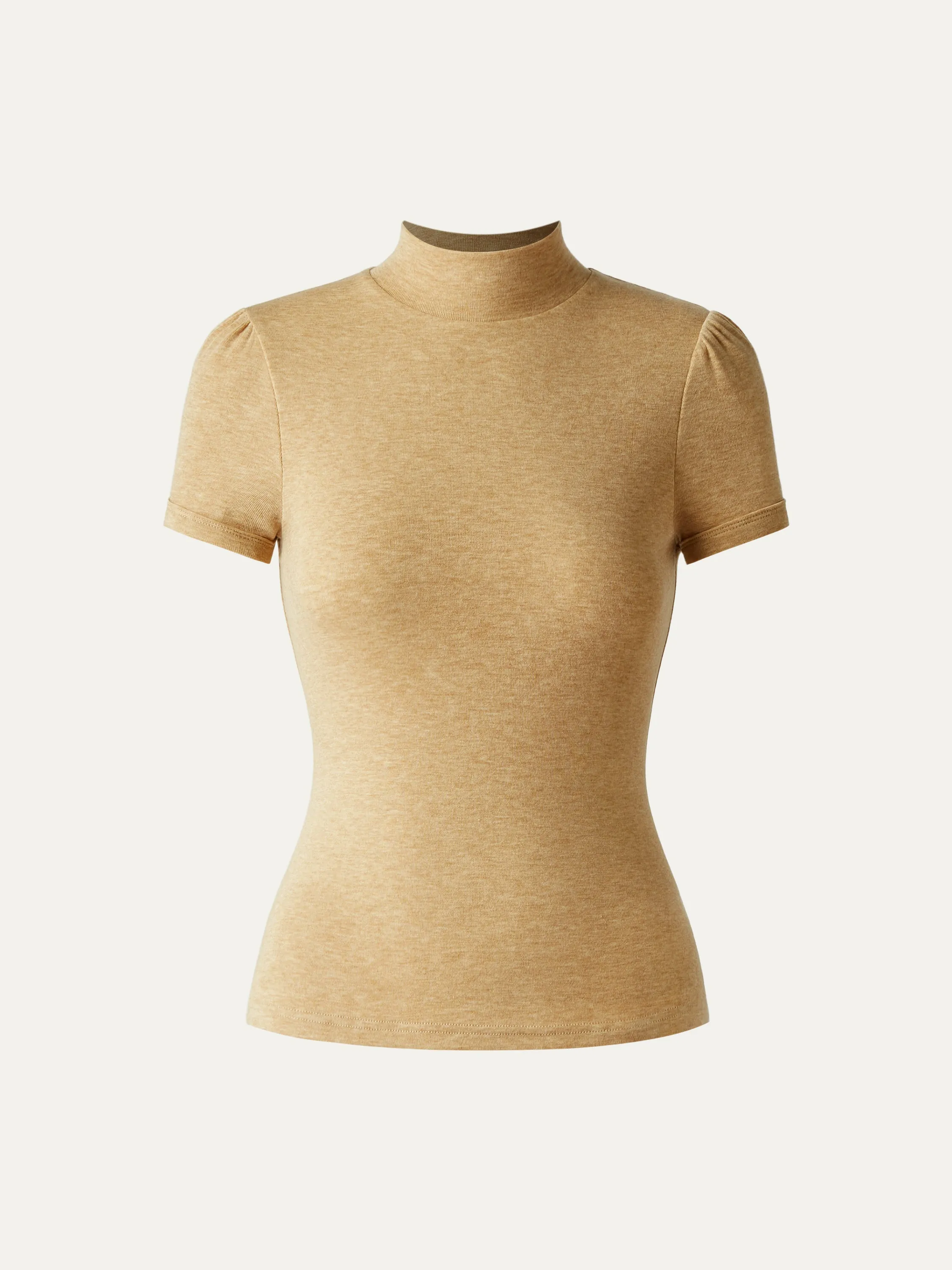 Wool Blend Mock Neck Top sold by ogl move product image thumbnail 3