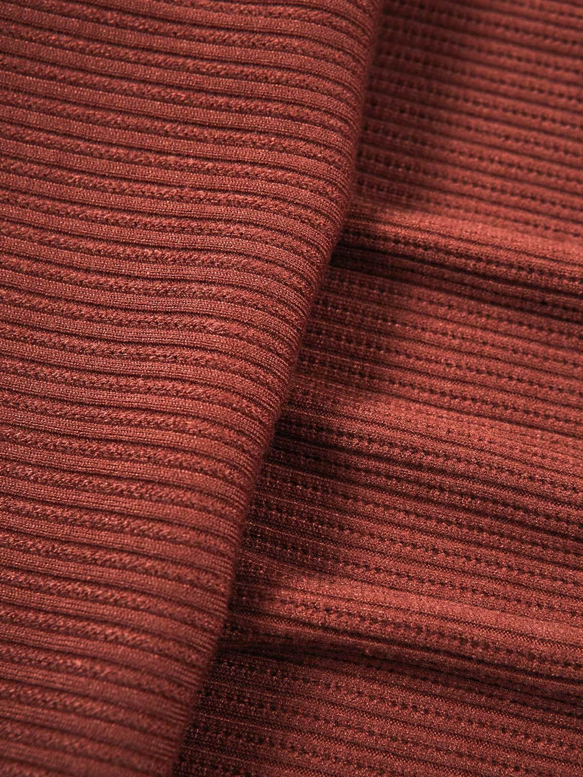 Lettuce Trim Ponte Jacquard Top sold by ogl move product image thumbnail 5