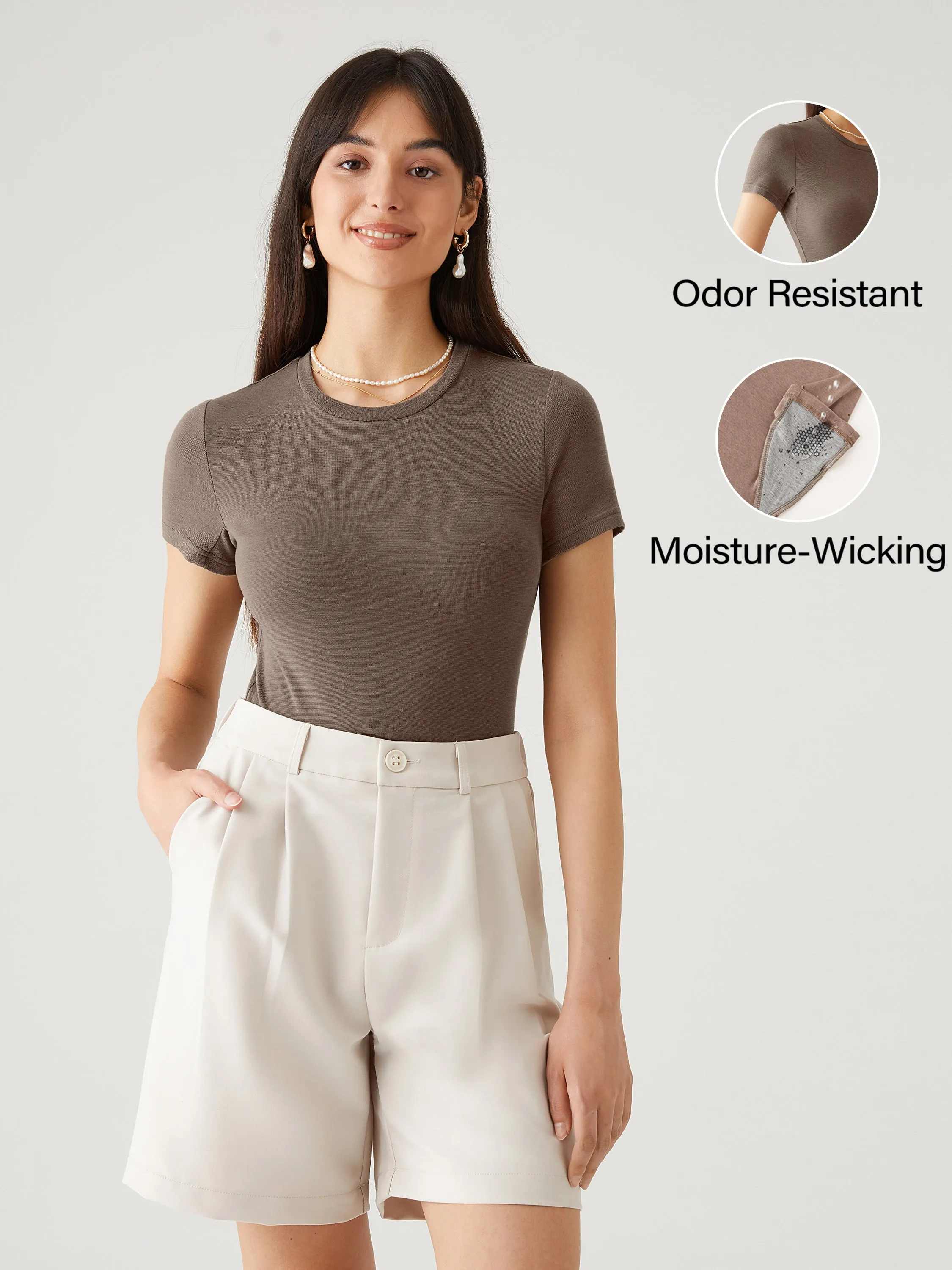 Stops Sweat Stains Crew-neck Tee sold by ogl move