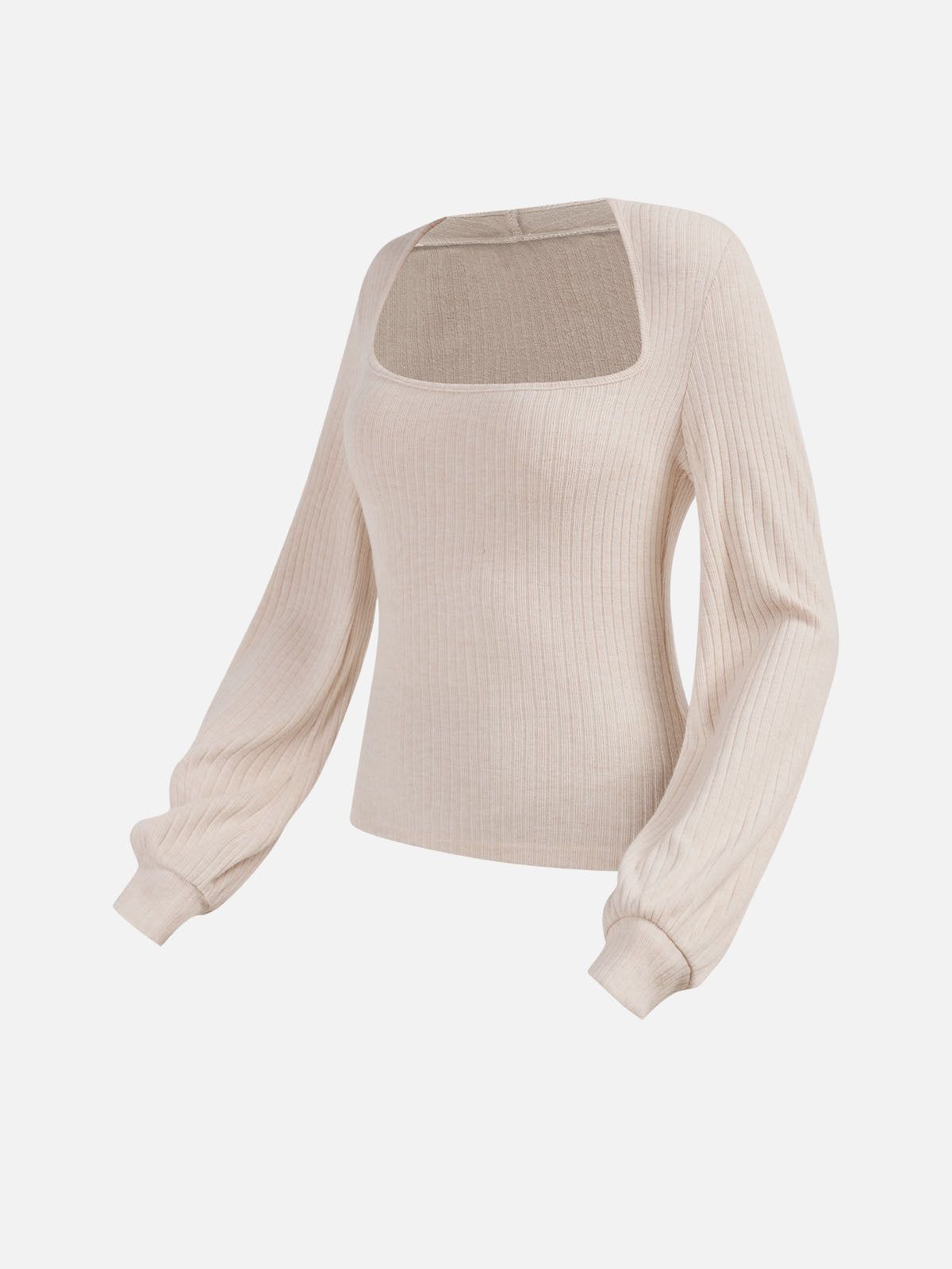 Tapered Square Neck Puff Sleeve top sold by ogl move product image thumbnail 2