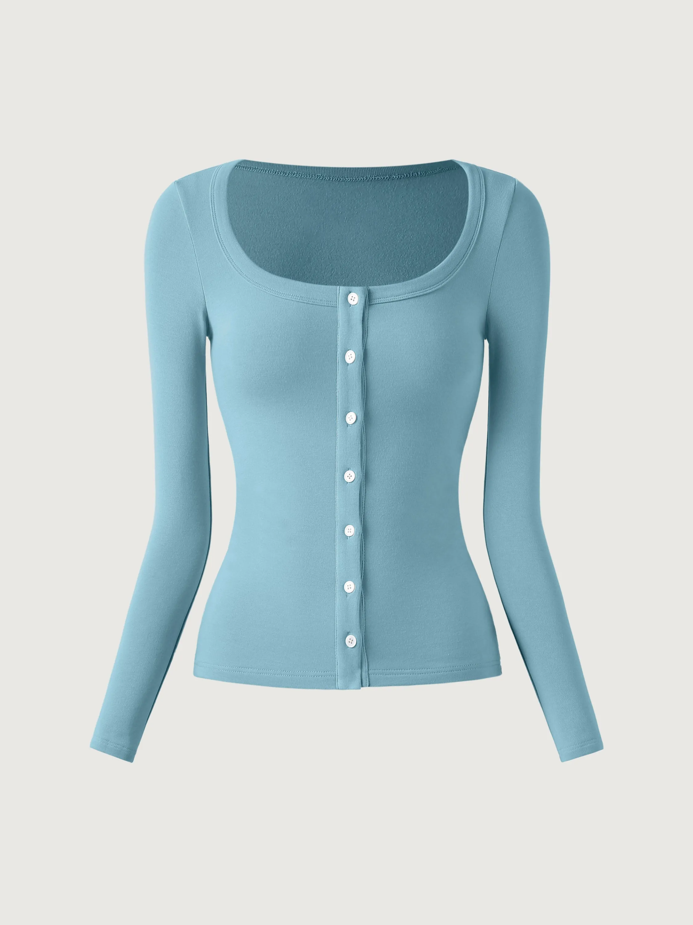 Eco-Mousse® Button-Down Top sold by ogl move product image thumbnail 2