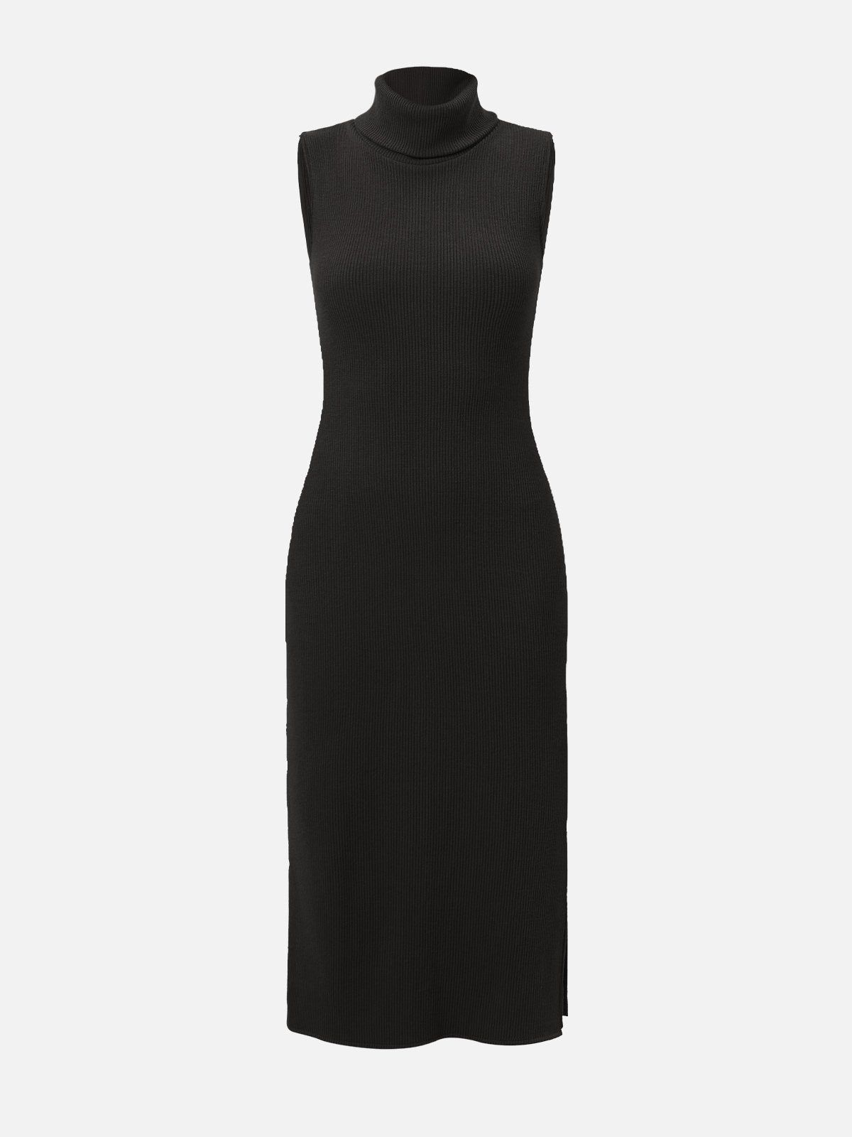 Turtleneck Sleeveless Midi Sweater Dress sold by ogl move product image thumbnail 8