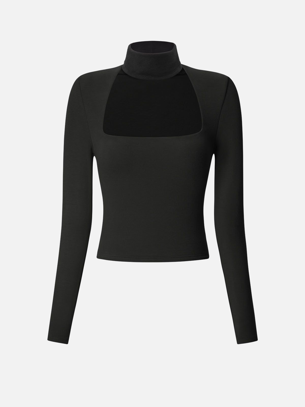 Eco-Mousse®Tapered Square Neck Top&Snood Scarf-2Pcs Set sold by ogl move