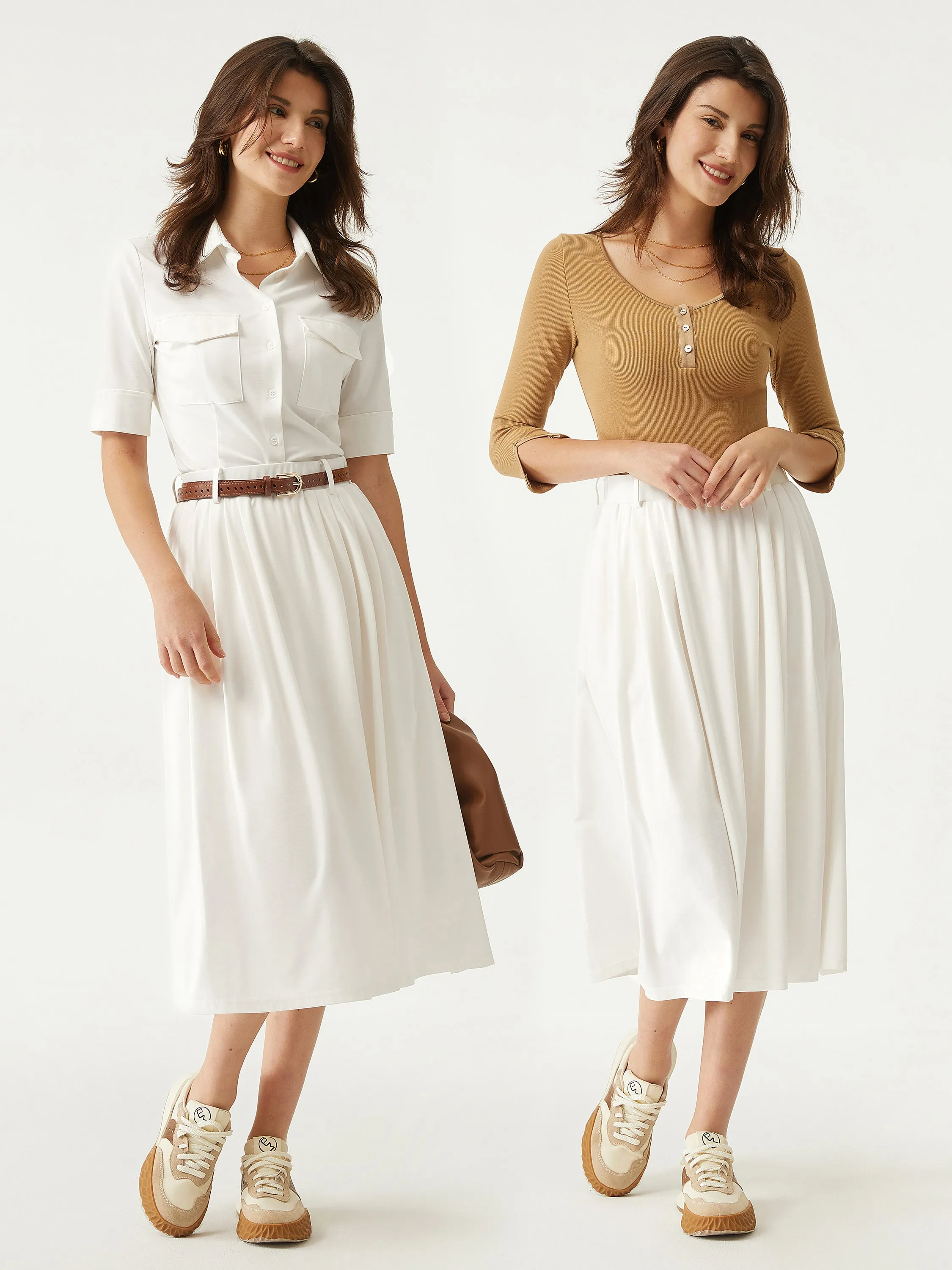 Volume Midi Skirt sold by ogl move product image thumbnail 2