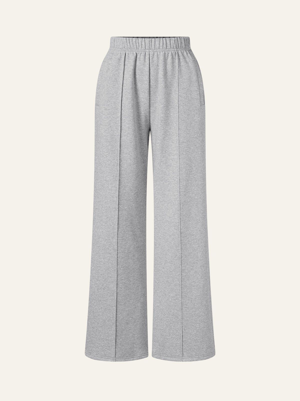Fleece Pin-Tucks Wide Leg Sweatpants sold by ogl move product image thumbnail 2