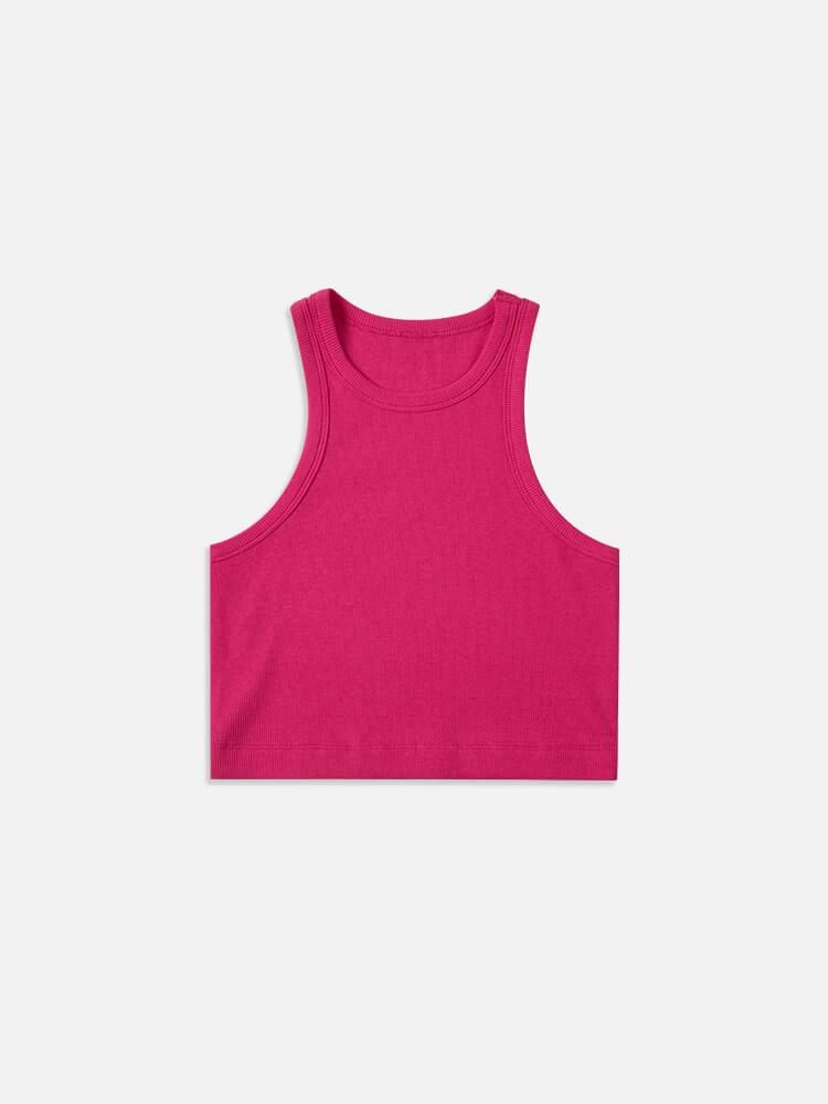 Plantive™ Wood Cellulose Organic Rib Cutaway Tank Top sold by ogl move product image thumbnail 3