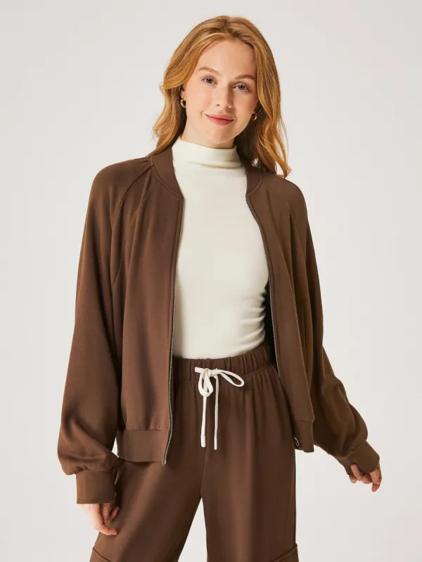 Eco-Mousse® 3.0 Soft Rib Bomber Jacket sold by ogl move