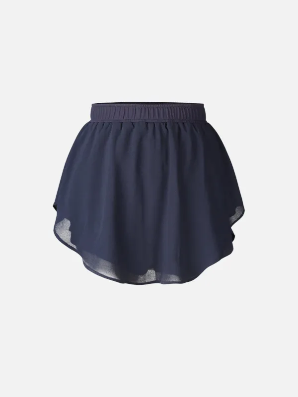 IcyAir® Balletcore Spliced Chiffon Mini Skort sold by ogl move