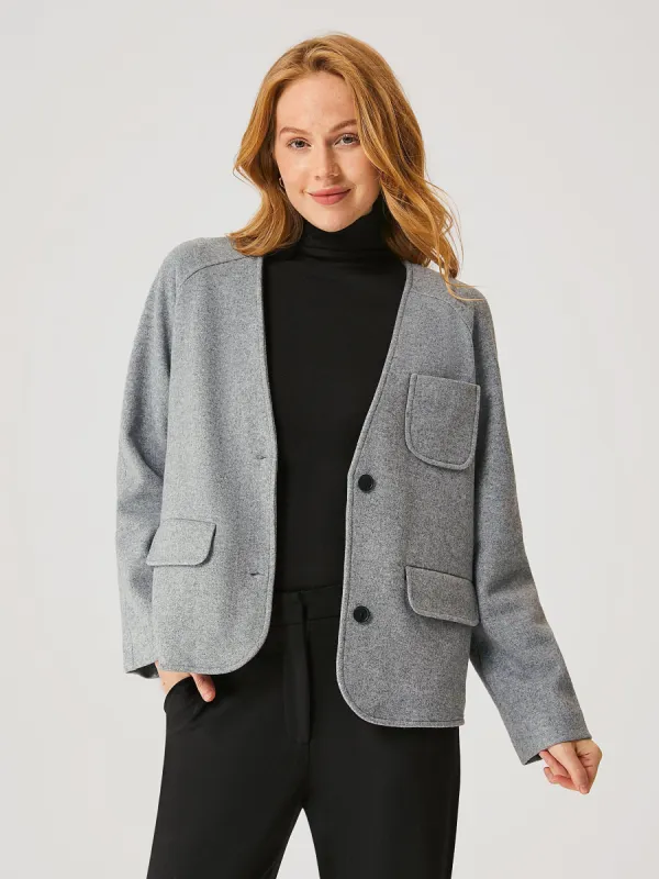 Cashmere-like Raglan Jacket sold by ogl move