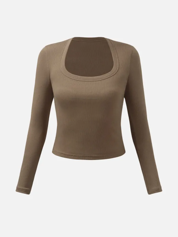 Eco-SkinKiss®Taper Scoop Neck Top sold by ogl move