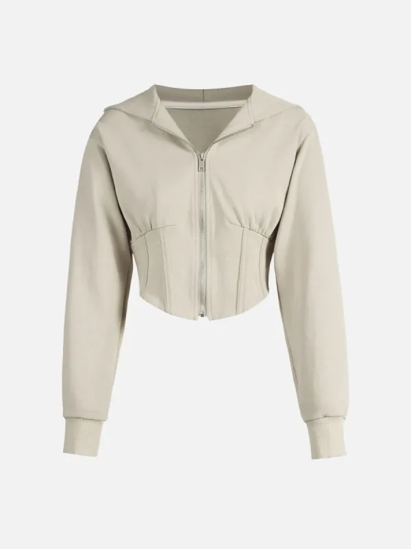 Corset Design Zip Hoodie sold by ogl move