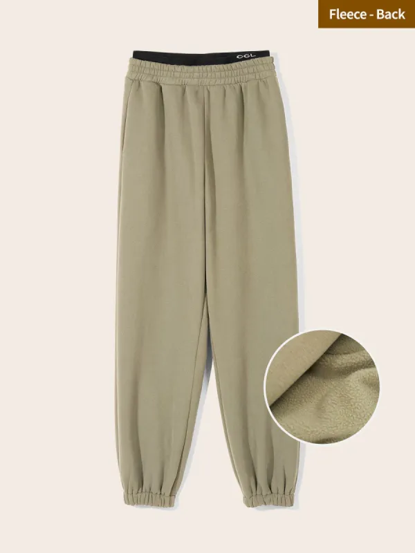 Double Waistband Sweatpants-Polar Fleece sold by ogl move