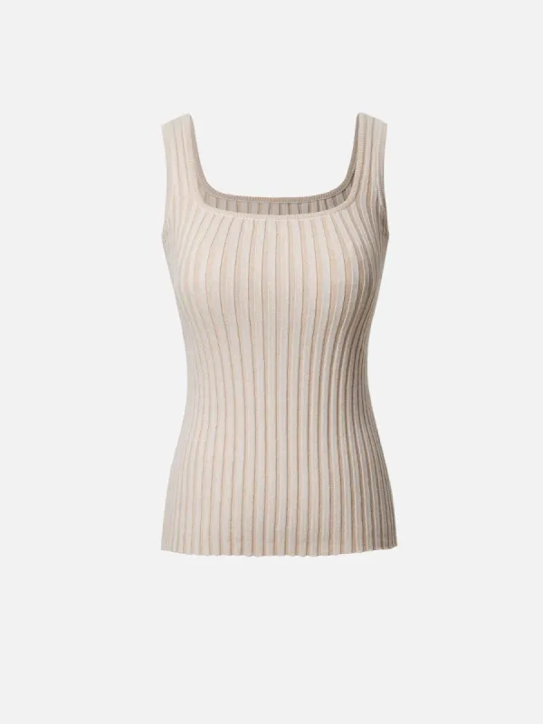 Striped Wool knit Sweater Tank sold by ogl move