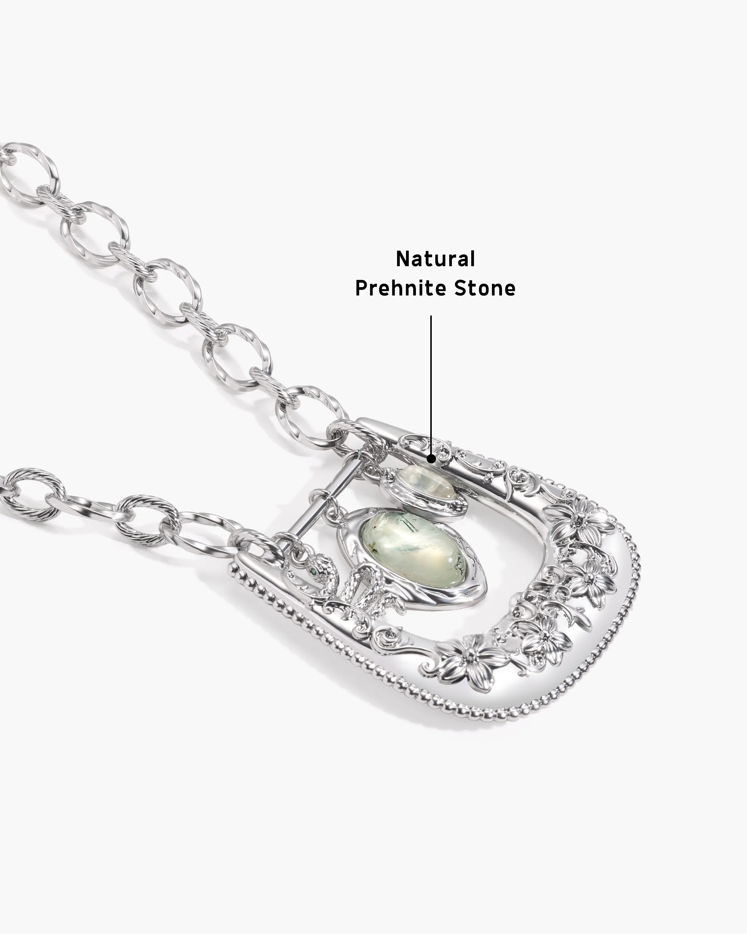 Orbit Charm Buckle Pendant Necklace sold by En Route Jewelry product image thumbnail 3